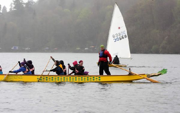 Some members participated in helm training at Paddlers for Life Windermere